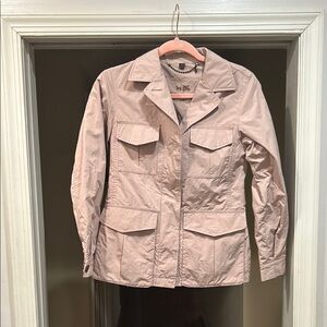 Coach Dusty Rose Rain Jacket. Size XXS